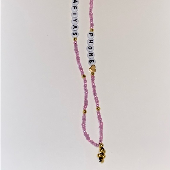 Custom Beaded Phone Strap | Y2K | Accessory - Picture 3 of 5
